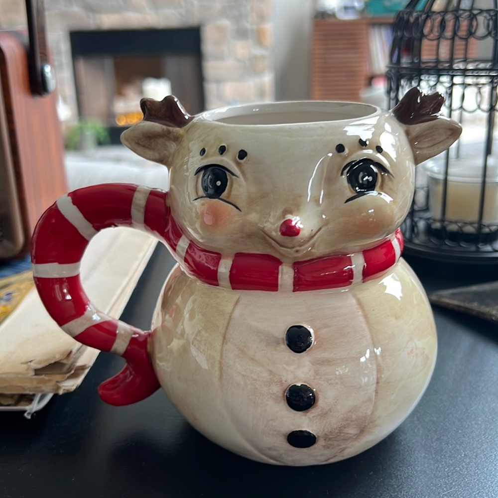 💚❤️🎄 Johanna Parker Christmas, coffee reindeer, mug Decor coffee